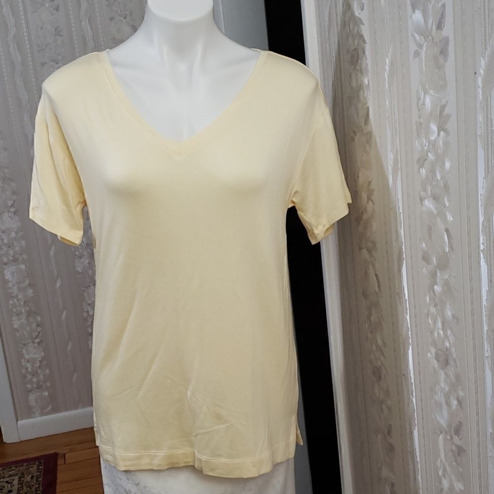 Loft V- Neck Soft shirt, New